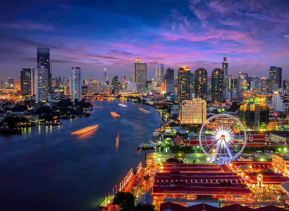 Billiga flyg till Bangkok
