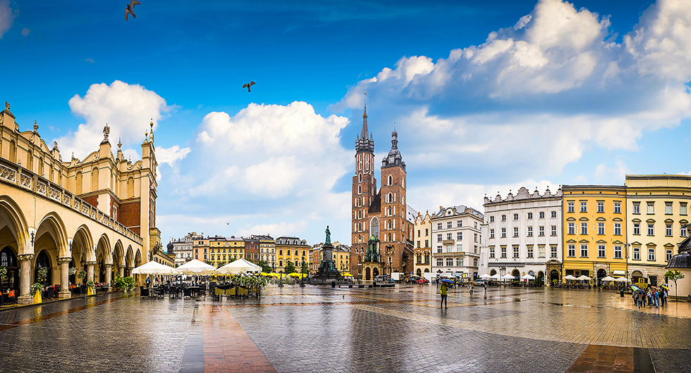 Billig hyrbil i Krakow