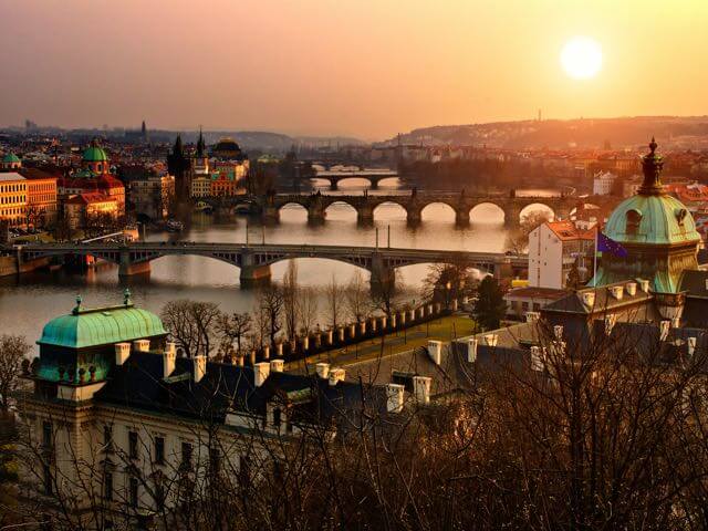 flyg Prag